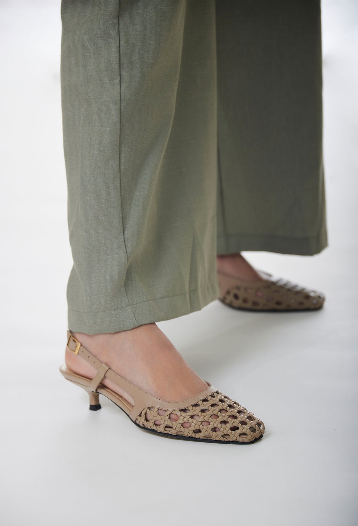 FIAMMA CRAFT ALMOND SANDALS
