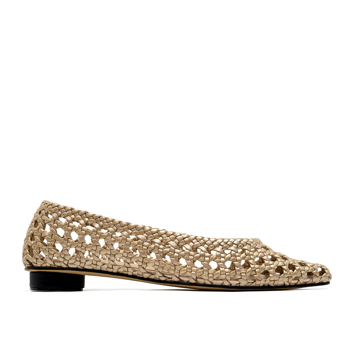 ADDA CRAFT GOLD FLATS