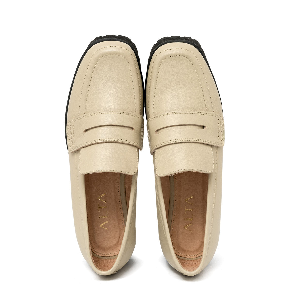MONIQUE CREME  LOAFERS