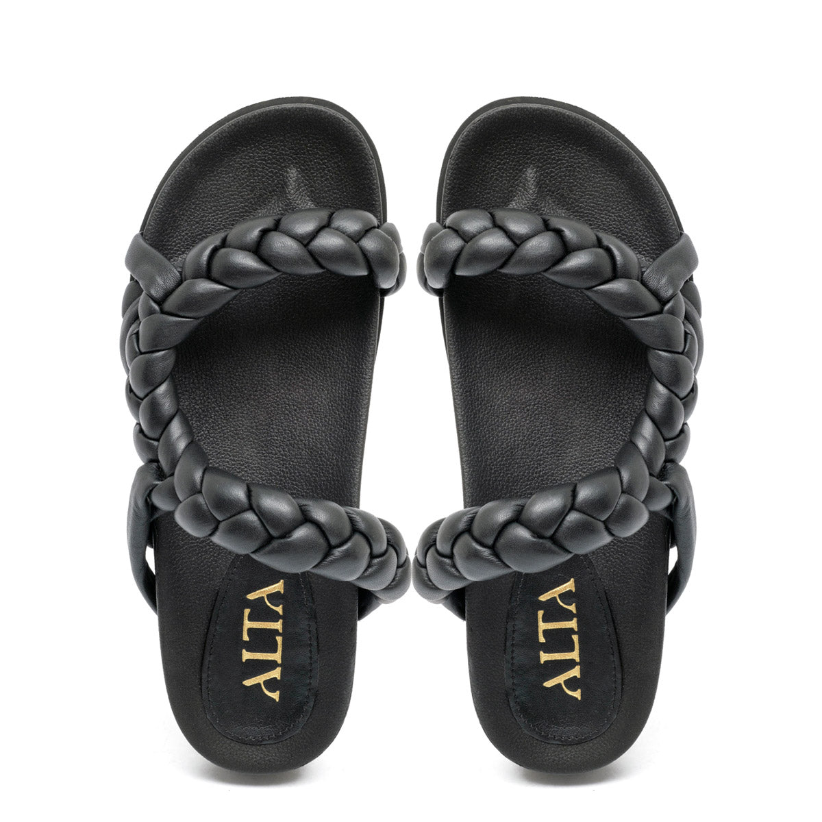 CORINNA BLACK SANDALS